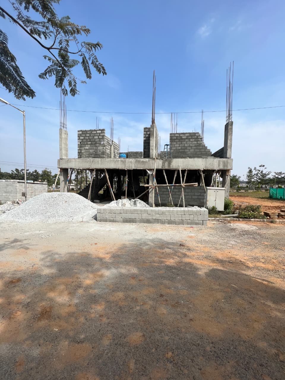 Ongoing construction project